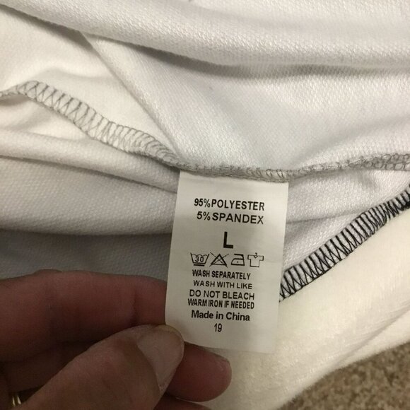 VIEACTIVEWEAR Hooded Sweatshirt Drop Shoulder Oversize Pullover Size Large Gray - Picture 11 of 11